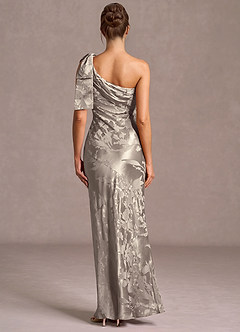 Vestido Platino Largo Queniva image2