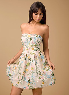 Vestido Rubor Rosa Múltiple Mini Evangeline image5