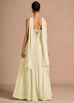 Rosalind Maxi Klänning Citronsorbet image2