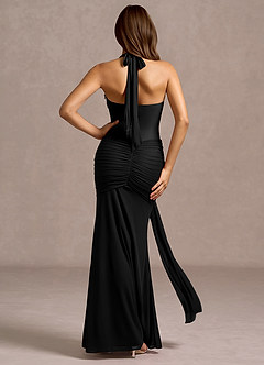 Maxi jurk Cassia Zwart image2