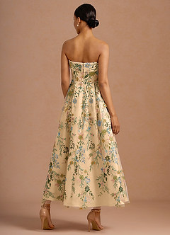 Kleid Evangeline Champagner Multi image2