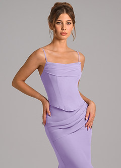 Azazie Sorrel Suknie dla druhen Syrena Gorset Szyfon Do ziemi Sukienka image8