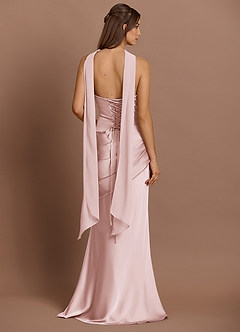 Pelagia Powder Pink Maxi Dress image2