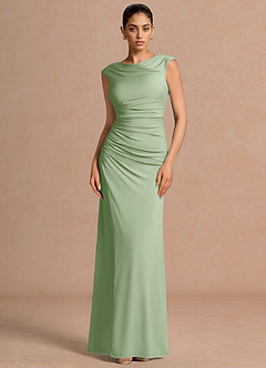 Maxi jurk Chantal Licht Groen image4