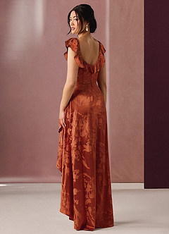 Isabella Rust Maxi Dress image2
