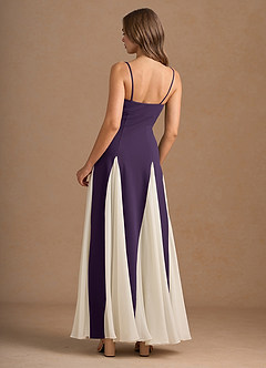 Vestido Morado Oscuro Maxi Jessenia image3