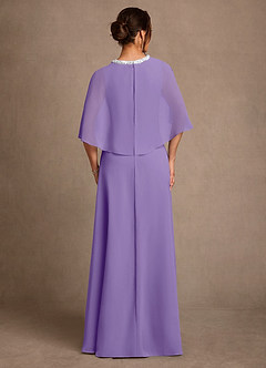 Azazie Winnifred Mother of the Bride Dresses Tahiti A-Line Beaded Chiffon Dress image3