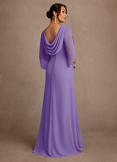 Azazie Anaheim Abiti per la Madre della Sposa Abito A-Line in Chiffon Plissettato Tahiti image2