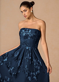 Evangeline Navy Maxi Dress image7