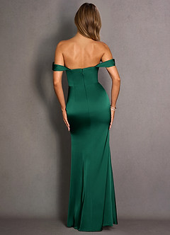 Maxi jurk Valine Jagersgroen image3