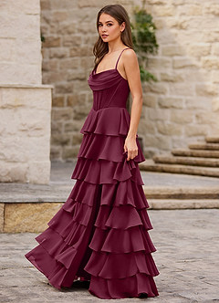 Rhythm Mullbär Volangklänning med A-linjeform image3