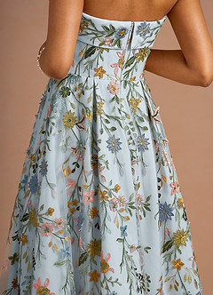 Evangeline Sky Blue Maxi Dress image6