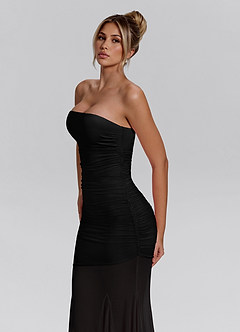 Robe Maxi Noir Hildegard image6