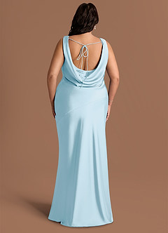 Rylina Sky Blue Maxi Dress image8