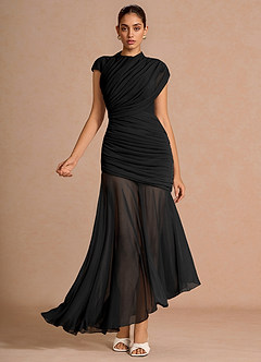 Maxi jurk Belmira Zwart image3