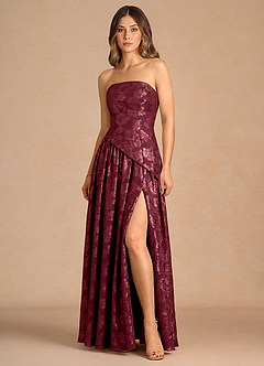 Marcella Wine Maxi Dress image1