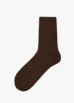 front Varma och mjuka herrstrumpor i ullblandning