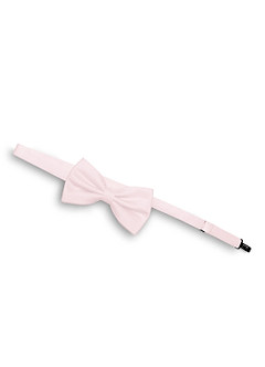 front Matte Satin Pre-Tied Bow Tie