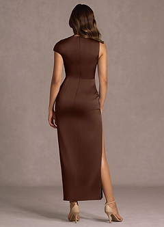 Vestido Moca Coco Largo Wynnora image3