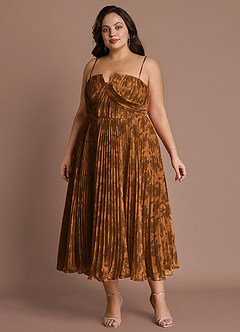 Lyanna Coco Multi Pleated Midi Dress image5