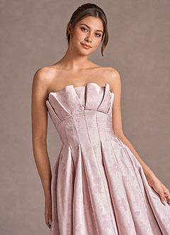 Beatrice Soft Pink Midi Dress image5