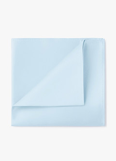 front Matte Satin Skinny Tie and Pocket Square Set