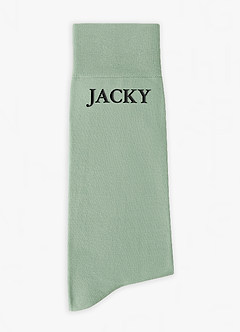 front Chaussettes brodées personnalisées pour mariés et garçons d'honneur