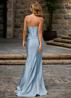 Moondust Lichtblauw Korset galajurk image2