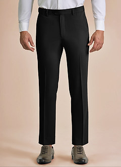 front William Black Comfort Blend Suit