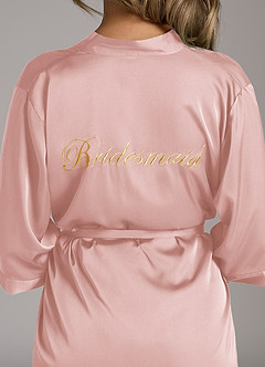 front Robe de mariée brodée en satin