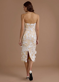 Della White Midi Dress image2