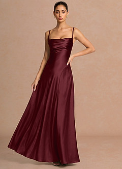 Muirgen Wine Maxi Dress image3