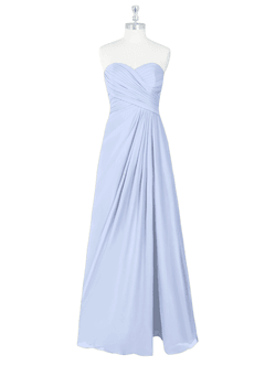 Azazie Arabella Allure Bridesmaid Dresses Ice A-Line Sweetheart Neckline Chiffon Convertible Dress image8
