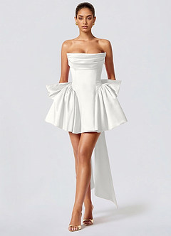 Hebe White Mini Dress image3