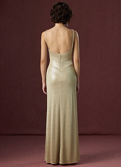 Anika Taupe Maxi Dress image3