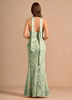 Maxi jurk Dulcie Licht Groen image2