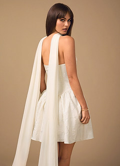 Astra French White Mini Dress image3