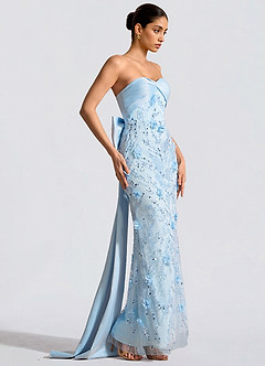 Gudrun Blue Maxi Dress image1