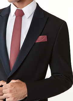 front Matte Satin Pocket Square