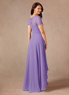 Azazie Polly Kleider für die Brautmutter A-Linie Spitze Chiffon Kleid Tahiti image2