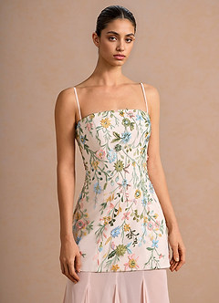 Nessa Pirosas Rózsaszín Multi Maxi ruha image6