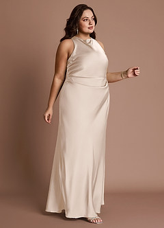 Abito Lungo Crema Evadne image14