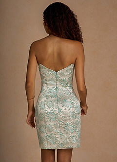 Thalia Lake Blue Mini Dress image2