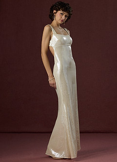 Eda Champagne Maxi Dress image5