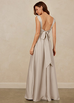 Christian Siriano Bridal for Azazie 1001 Bridesmaid Dresses Frost A-Line Sweetheart Neckline Stretch Satin Dress image5
