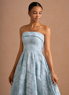 Clementine Pale Blue Maxi Dress image1