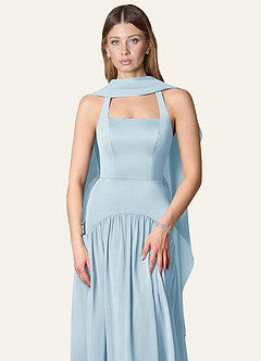 front Matchende farve Multi Style aftensjal