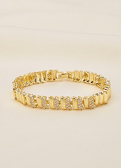 front Pulsera de tenis Wave Link