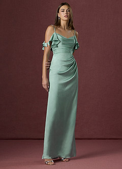 Serina Ice Blue Maxi Dress image4