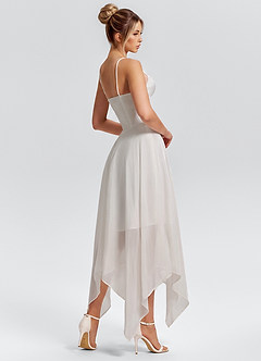 Florence White Alabaster Midi Dress image4